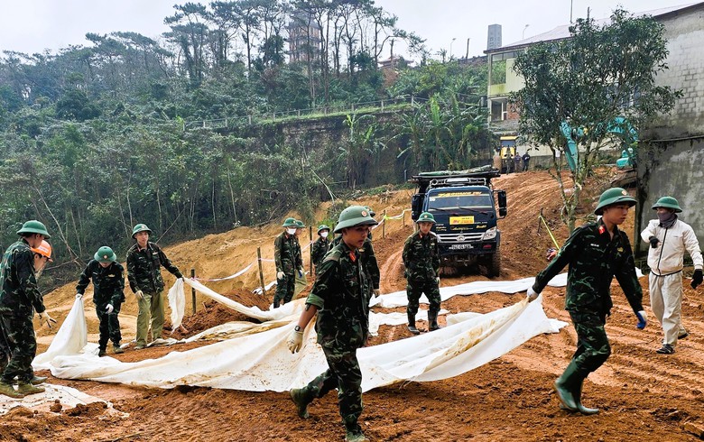 To&agrave;n cảnh c&ocirc;ng tr&igrave;nh &ldquo;chiến dịch Quang Trung&rdquo; tại Khe Sanh sau 7 ng&agrave;y thi c&ocirc;ng thần tốc- Ảnh 4.
