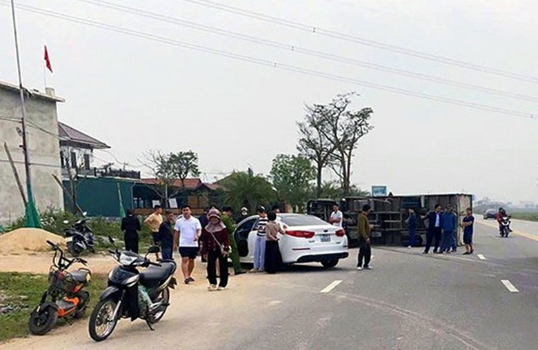 Hiện trường vụ tai nạn - Ảnh: BHT. Hiện trường vụ tai nạn - Ảnh: BHT.