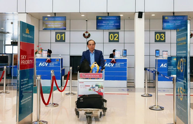Chuyến bay đầu ti&ecirc;n kết nối TP.HCM - Điện Bi&ecirc;n của Vietnam Airlines ch&iacute;nh thức cất c&aacute;nh- Ảnh 4.