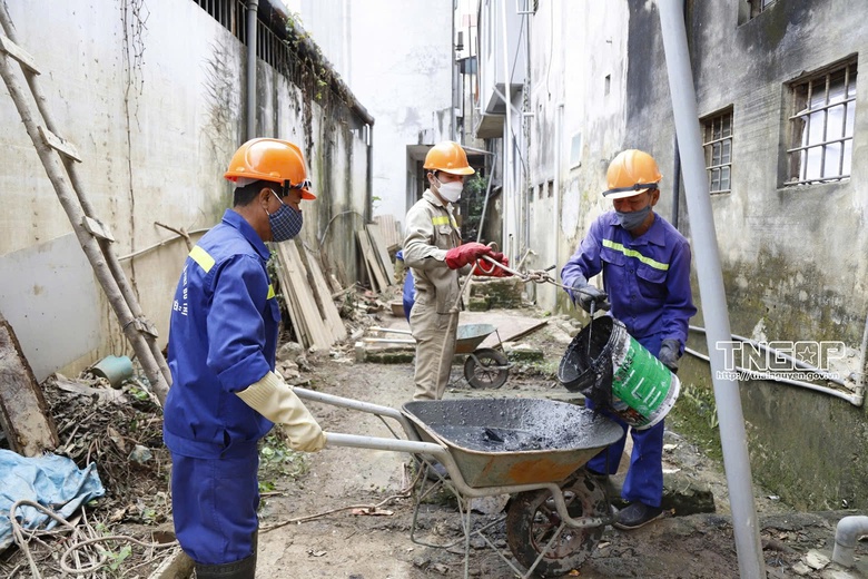 Quyết liệt xử l&yacute; &ldquo;điểm nghẽn&rdquo; tho&aacute;t nước đ&ocirc; thị trung t&acirc;m Th&aacute;i Nguy&ecirc;n- Ảnh 6.