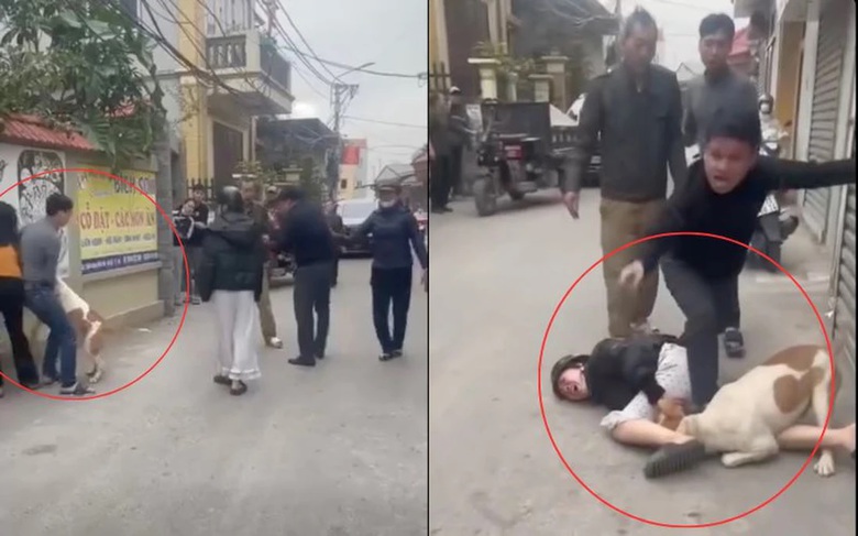 H&agrave; Nội: X&aacute;c minh th&ocirc;ng tin xua ch&oacute; tấn c&ocirc;ng h&agrave;ng x&oacute;m trong l&uacute;c x&ocirc; x&aacute;t- Ảnh 1.