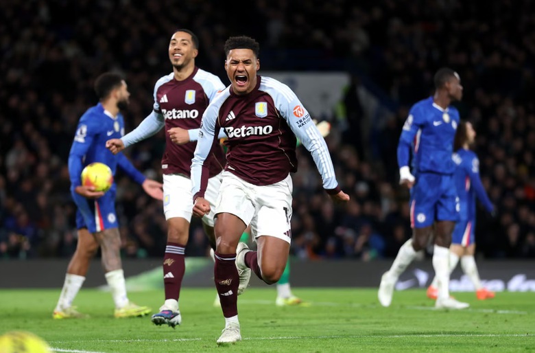 Watkins lập c&uacute; đ&uacute;p, Aston Villa ngược d&ograve;ng đ&aacute;nh bại Chelsea- Ảnh 2.