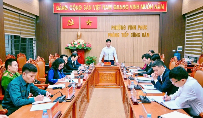Ph&uacute; Thọ: Nhiều dấu ấn năm đầu vận h&agrave;nh ch&iacute;nh quyền địa phương 2 cấp tại phường Vĩnh Ph&uacute;c- Ảnh 1.