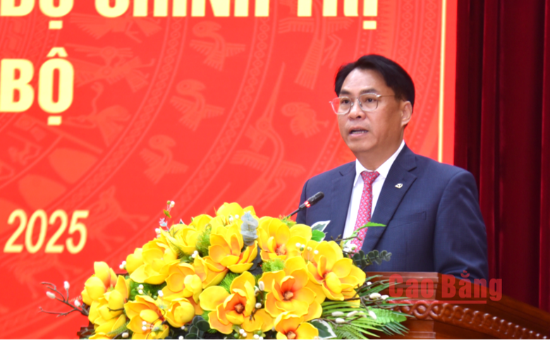 Ph&oacute; Ban Tổ chức Trung ương Phan Thăng An l&agrave;m B&iacute; thư Tỉnh ủy Cao Bằng- Ảnh 2.