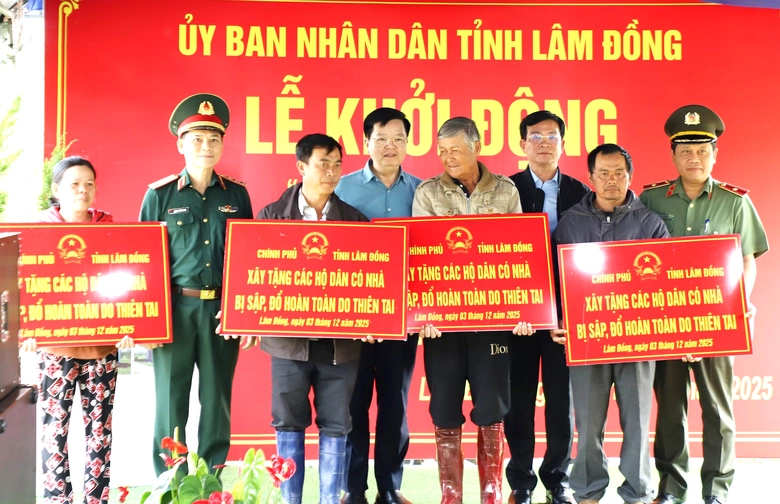 Ph&oacute; Thủ tướng Mai Văn Ch&iacute;nh dự lễ khởi động "Chiến dịch Quang Trung" ở L&acirc;m Đồng- Ảnh 1.