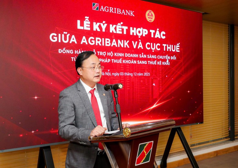 Agribank v&agrave; Cục Thuế đồng h&agrave;nh hỗ trợ hộ kinh doanh chuyển đổi sang thuế k&ecirc; khai- Ảnh 2.