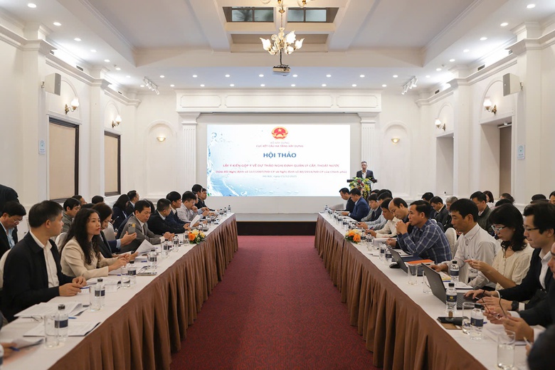 Đột ph&aacute; thể chế, hướng tới m&ocirc; h&igrave;nh quản l&yacute; cấp, tho&aacute;t nước hiệu quả, minh bạch- Ảnh 5.