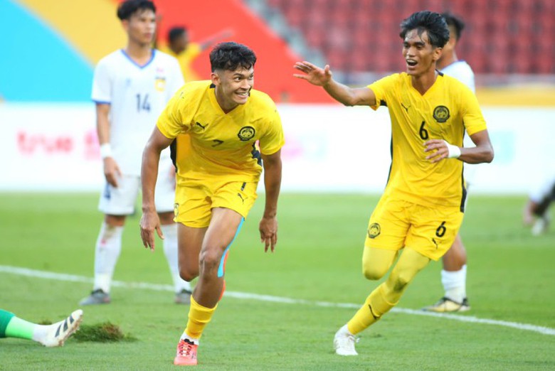 SEA Games 33: U22 Malaysia thắng đậm L&agrave;o- Ảnh 2.