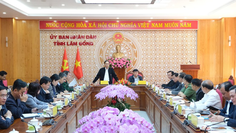 Ph&oacute; Thủ tướng B&ugrave;i Thanh Sơn: L&acirc;m Đồng sớm ho&agrave;n th&agrave;nh chiến dịch hỗ trợ nh&agrave; ở cho b&agrave; con- Ảnh 1.