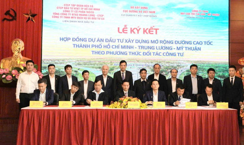 Ký hợp đồng hơn 36.000 tỷ đồng mở rộng cao tốc TP.HCM - Trung Lương - Mỹ Thuận- Ảnh 3. Ký hợp đồng hơn 36.000 tỷ đồng mở rộng cao tốc TP.HCM - Trung Lương - Mỹ Thuận- Ảnh 3.