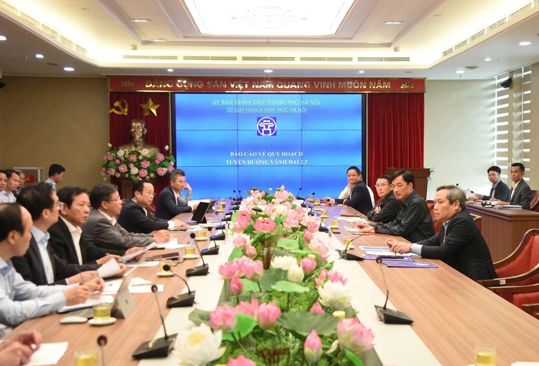 Hà Nội tháo gỡ vướng mắc để đẩy nhanh tiến độ dự án Vành đai 2,5- Ảnh 1. Hà Nội tháo gỡ vướng mắc để đẩy nhanh tiến độ dự án Vành đai 2,5- Ảnh 1.
