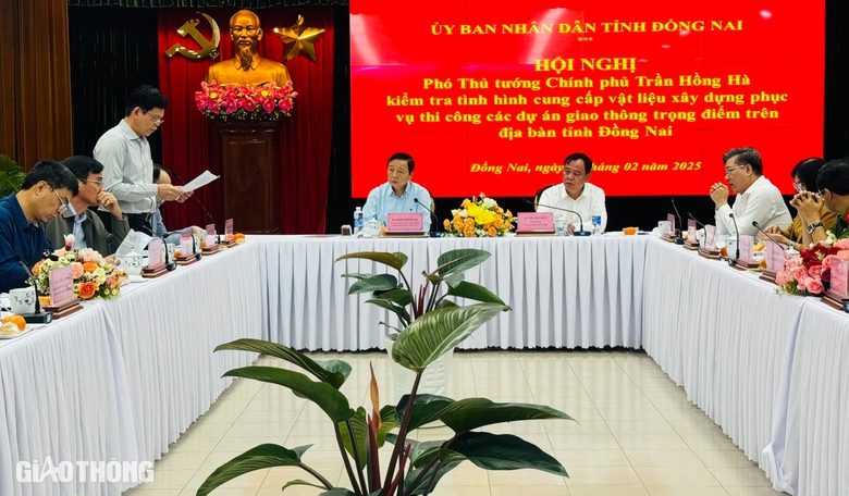 Trong th&aacute;ng 2 giải quyết xong đất, đ&aacute; phục vụ cao tốc v&agrave; s&acirc;n bay Long Th&agrave;nh- Ảnh 2.