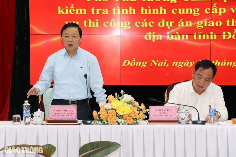 Trong th&aacute;ng 2 giải quyết xong đất, đ&aacute; phục vụ cao tốc v&agrave; s&acirc;n bay Long Th&agrave;nh- Ảnh 1.