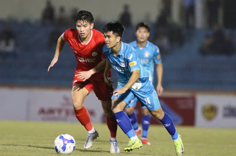 V-League: Thủng lưới ph&uacute;t 90+5, Đ&agrave; Nẵng rơi chiến thắng trước Thể C&ocirc;ng Viettel - Ảnh 1.