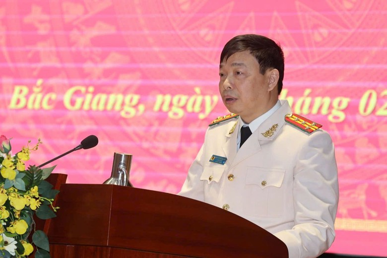 Đại t&aacute; Nguyễn Quang Vinh l&agrave;m Gi&aacute;m đốc C&ocirc;ng an tỉnh Bắc Giang- Ảnh 1.
