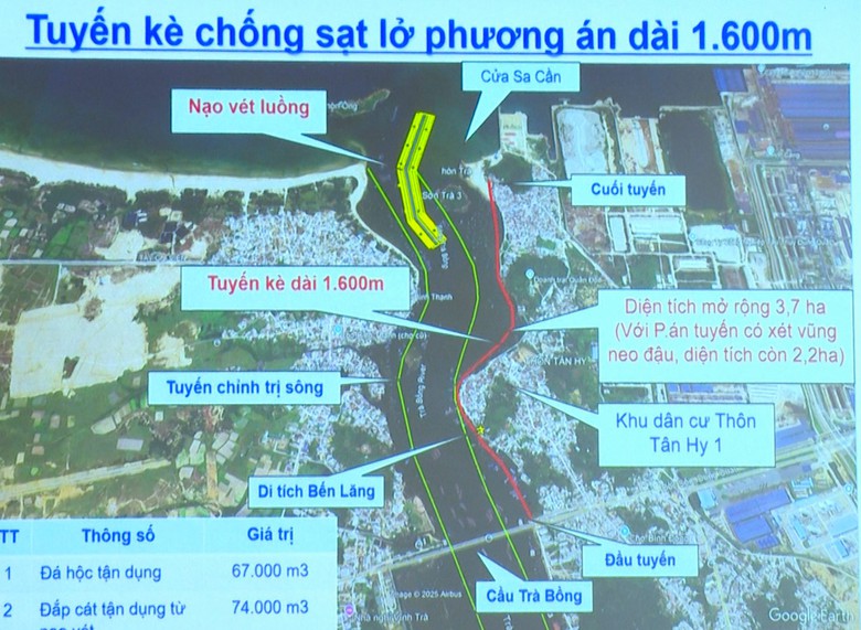 Quảng Ng&atilde;i sẽ chi 95 tỷ đồng x&acirc;y k&egrave; chống sạt lở cửa biển Sa Cần?- Ảnh 1.