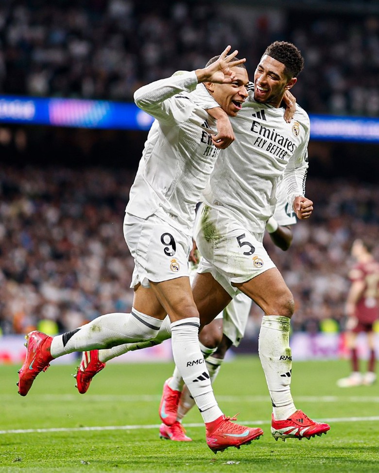 Champions League: Mbappe rực s&aacute;ng, Real Madrid thắng đậm Man City - Ảnh 1.