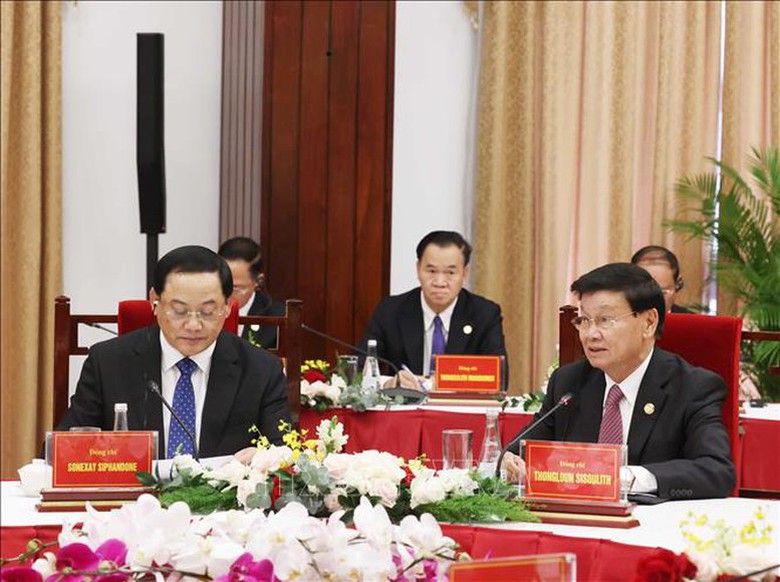 Tăng cường đo&agrave;n kết, gia tăng hiệu quả hợp t&aacute;c, kết nối Việt Nam - L&agrave;o - Campuchia- Ảnh 5.