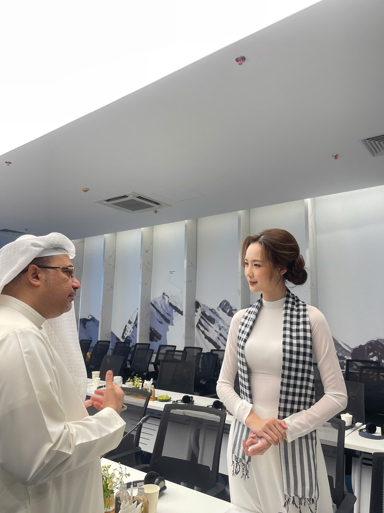 Hoa hậu Bảo Ngọc chất vấn về khí hậu tại Diễn đàn Tương lai ASEAN 2025- Ảnh 2. Hoa hậu Bảo Ngọc chất vấn về khí hậu tại Diễn đàn Tương lai ASEAN 2025- Ảnh 2.