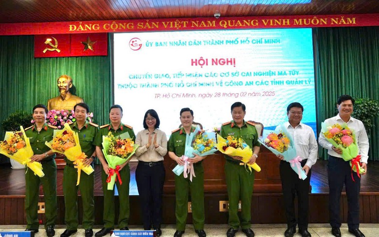 C&ocirc;ng an TP.HCM ch&iacute;nh thức tiếp nhận c&aacute;c cơ sở cai nghiện ma t&uacute;y