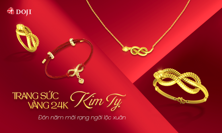 Trang sức v&agrave;ng, kim cương DOJI - những &ldquo;vật phẩm may mắn&rdquo; đầu năm- Ảnh 1.