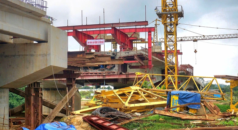 Sắp th&ocirc;ng xe kỹ thuật dự &aacute;n cầu 274 tỷ nối Đ&agrave; Nẵng - Quảng Nam- Ảnh 1.