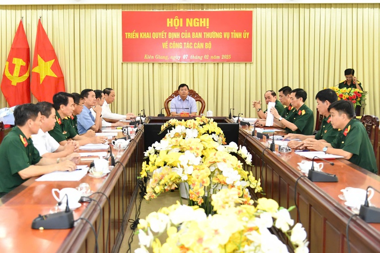 B&iacute; thư Tỉnh ủy Ki&ecirc;n Giang nhận th&ecirc;m nhiệm vụ mới- Ảnh 1.