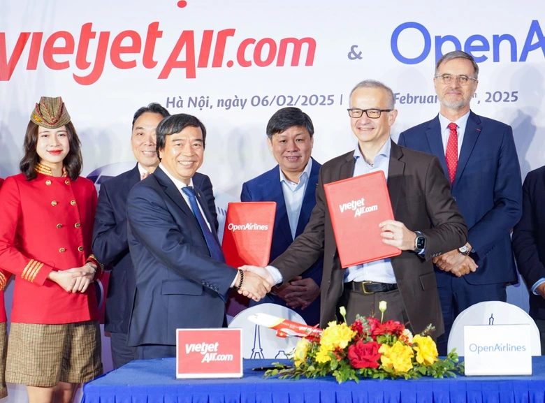 Vietjet "bắt tay" c&ocirc;ng ty c&ocirc;ng nghệ h&agrave;ng đầu thế giới, ứng dụng AI để tiết kiệm nhi&ecirc;n liệu- Ảnh 1.