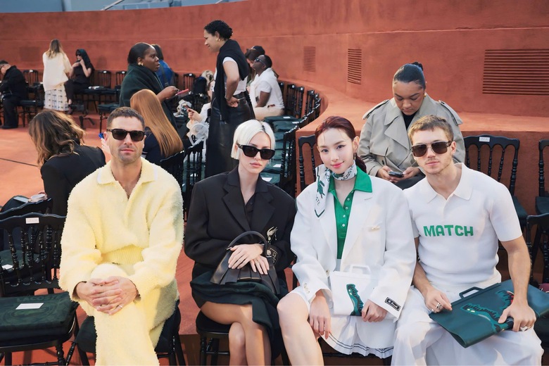 NICOLAS FURTADO, DELILA BELLE, Thuỳ Tiên, FRANCO MASINI (từ tr&aacute;i qua)