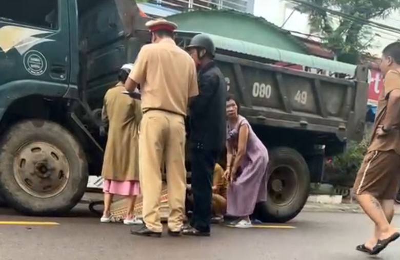 Hiện trường xảy ra vụ tai nạn. Hiện trường xảy ra vụ tai nạn.