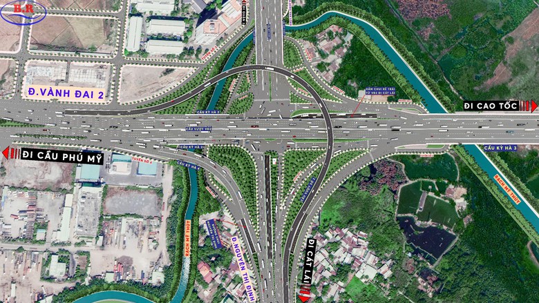 N&uacute;t giao 3 tầng ph&iacute;a Đ&ocirc;ng TP.HCM chuẩn bị x&acirc;y cầu vượt- Ảnh 1.