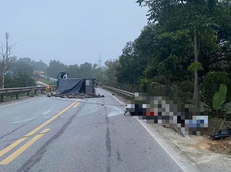 Bắt giam t&agrave;i xế g&acirc;y tai nạn l&agrave;m 2 người tử vong ở H&agrave; Tĩnh- Ảnh 1.