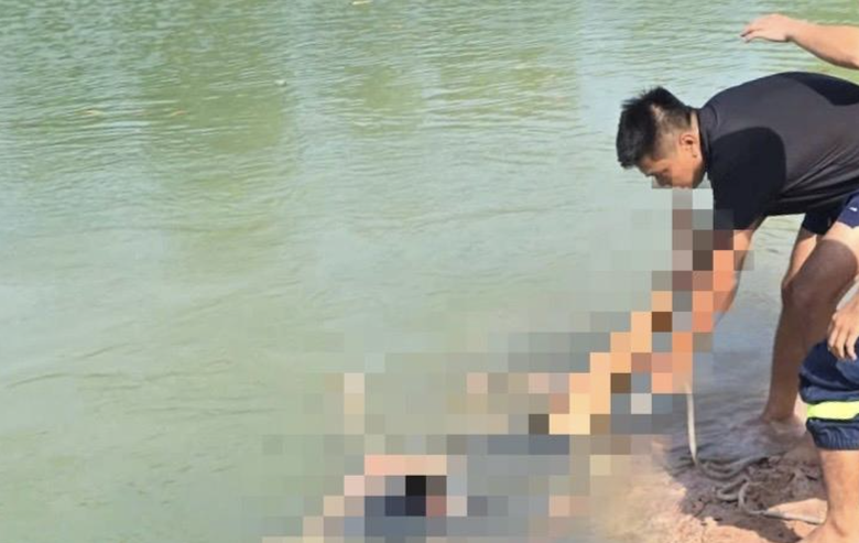 C&ugrave;ng bạn tắm hồ, b&eacute; trai 14 tuổi đuối nước tử vong- Ảnh 1.