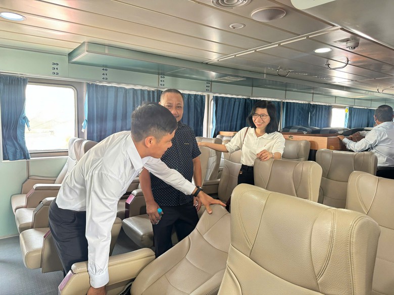 Khai trương tuyến t&agrave;u cao tốc từ trung t&acirc;m TP.HCM đi C&ocirc;n Đảo- Ảnh 3.
