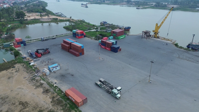To&agrave;n cảnh cảng cạn hơn 8ha mới mở ở Bắc Ninh- Ảnh 2.