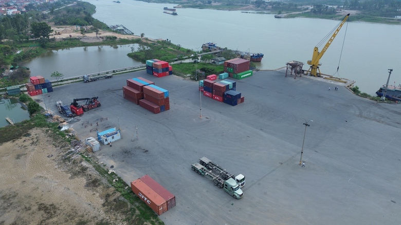 To&agrave;n cảnh cảng cạn hơn 8ha mới mở ở Bắc Ninh- Ảnh 13.