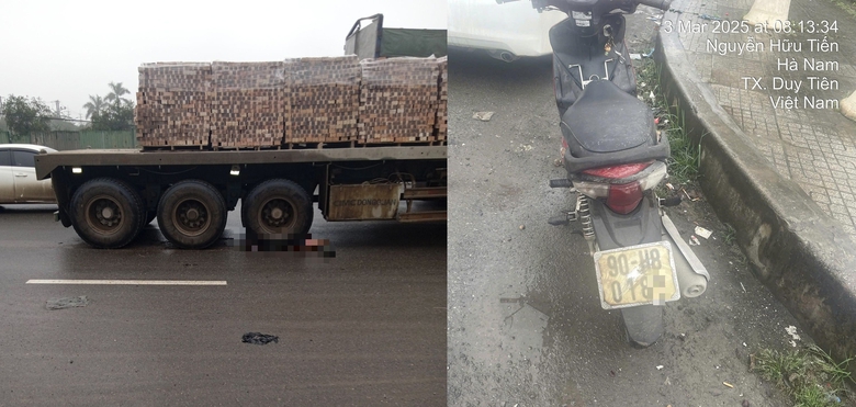 T&igrave;m th&acirc;n nh&acirc;n người đ&agrave;n &ocirc;ng tử vong dưới gầm xe đầu k&eacute;o- Ảnh 1.