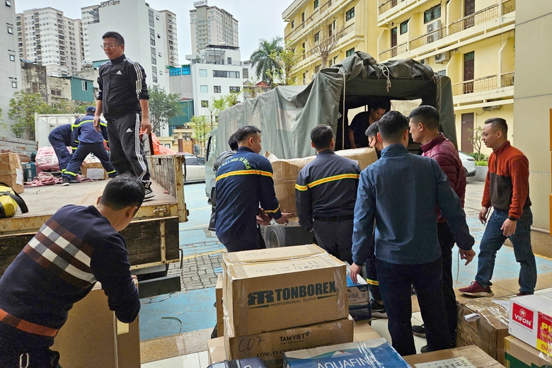 Bộ C&ocirc;ng an cử đo&agrave;n cứu hộ sang Myanmar hỗ trợ khắc phục hậu quả động đất- Ảnh 1.