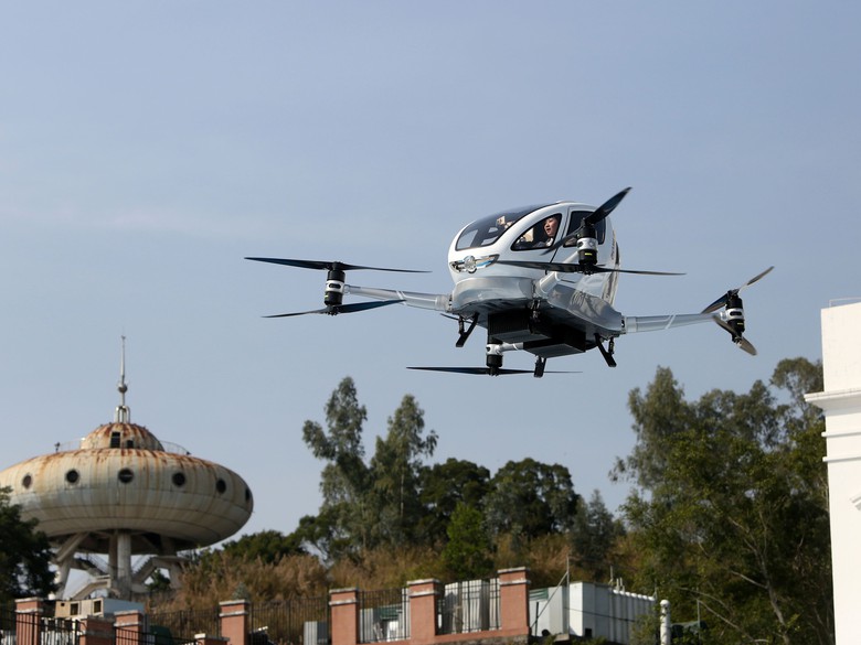 Trung Quốc cấp chứng chỉ hoạt động cho máy bay không người lái chở khách- Ảnh 2. Trung Quốc cấp chứng chỉ hoạt động cho máy bay không người lái chở khách- Ảnh 2.