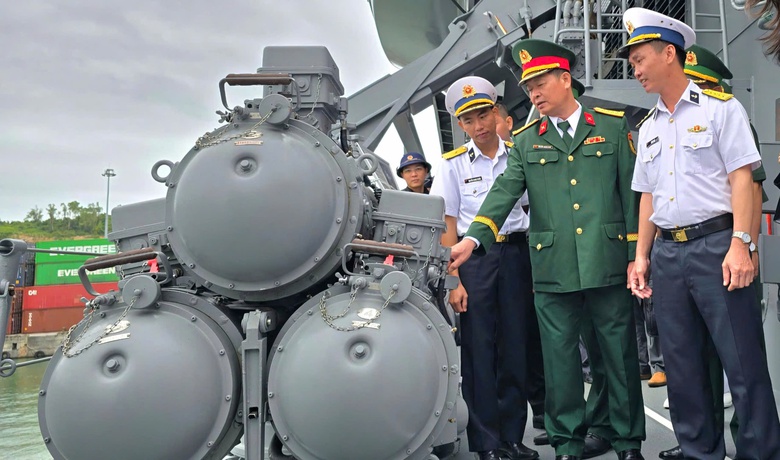 T&agrave;u huấn luyện Nhật Bản cập cảng Ti&ecirc;n Sa, bắt đầu chuyến thăm Đ&agrave; Nẵng- Ảnh 8.