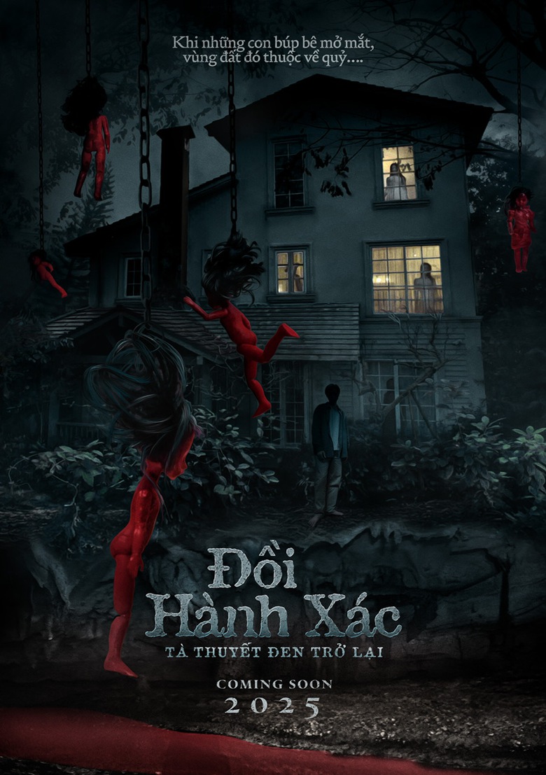 Teaser Poster Đồi Hành Xác, Tà Thuyết Đen Trở Lại_