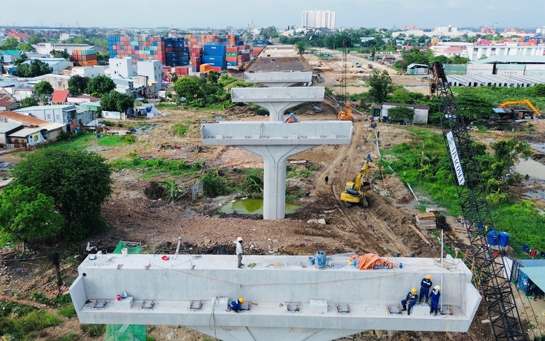 Loạt dự &aacute;n trọng điểm tại TP.HCM v&agrave;o giai đoạn tăng tốc