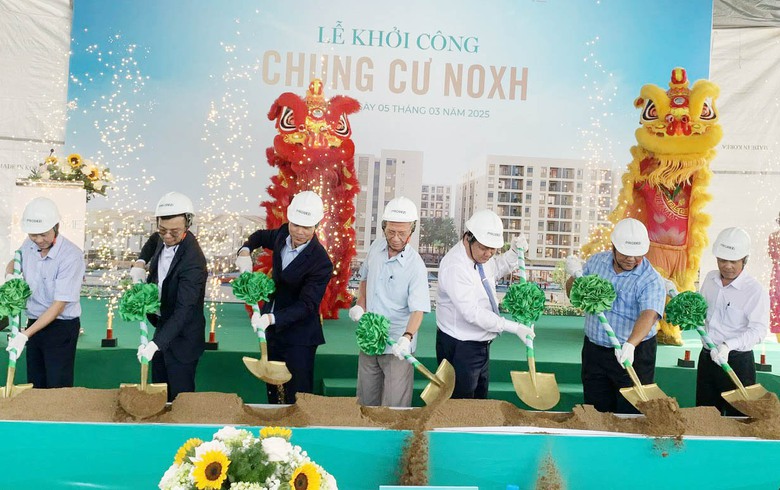 Long An khởi c&ocirc;ng dự &aacute;n 400 căn nh&agrave; ở x&atilde; hội- Ảnh 1.