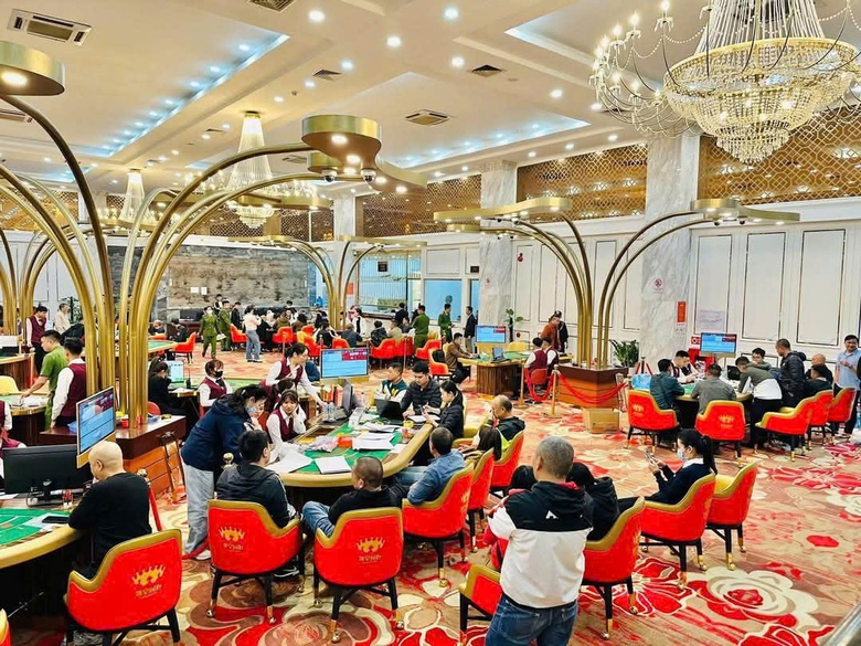 Ph&aacute; đường d&acirc;y tổ chức đ&aacute;nh bạc khủng ở L&agrave;o Cai do người nước ngo&agrave;i cầm đầu- Ảnh 3.