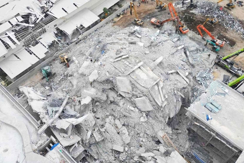 Máy quét Mỹ phát hiện dấu hiệu nghi của 70 người mất tích trong tòa nhà sập ở Thái Lan- Ảnh 1. Máy quét Mỹ phát hiện dấu hiệu nghi của 70 người mất tích trong tòa nhà sập ở Thái Lan- Ảnh 1.