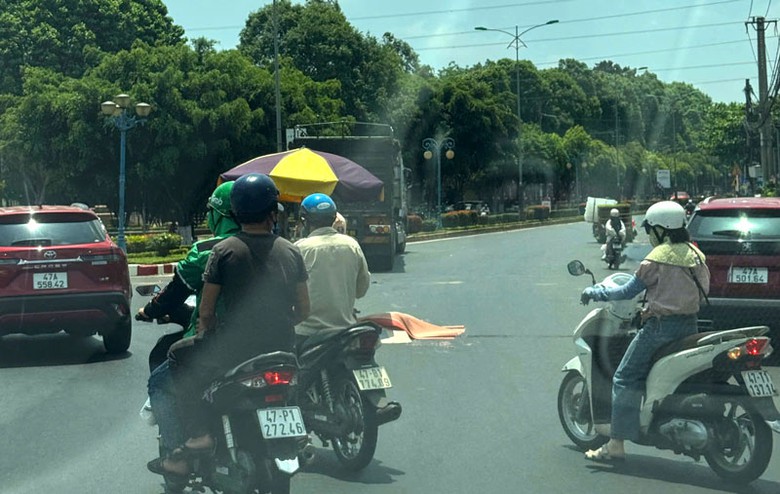 Vụ tai nạn khiến b&agrave; D tử vong tại chỗ.