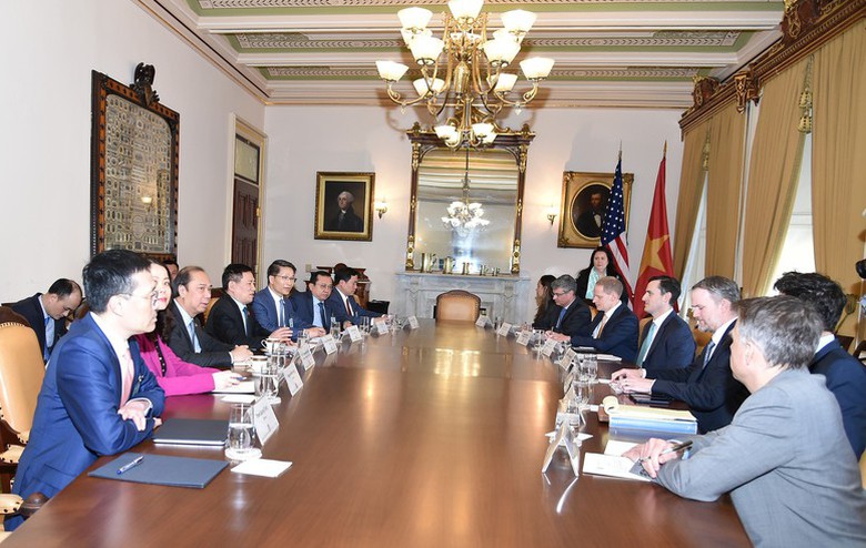 Việt Nam - Mỹ thống nhất khởi động đ&agrave;m ph&aacute;n thỏa thuận thương mại đối ứng- Ảnh 2.