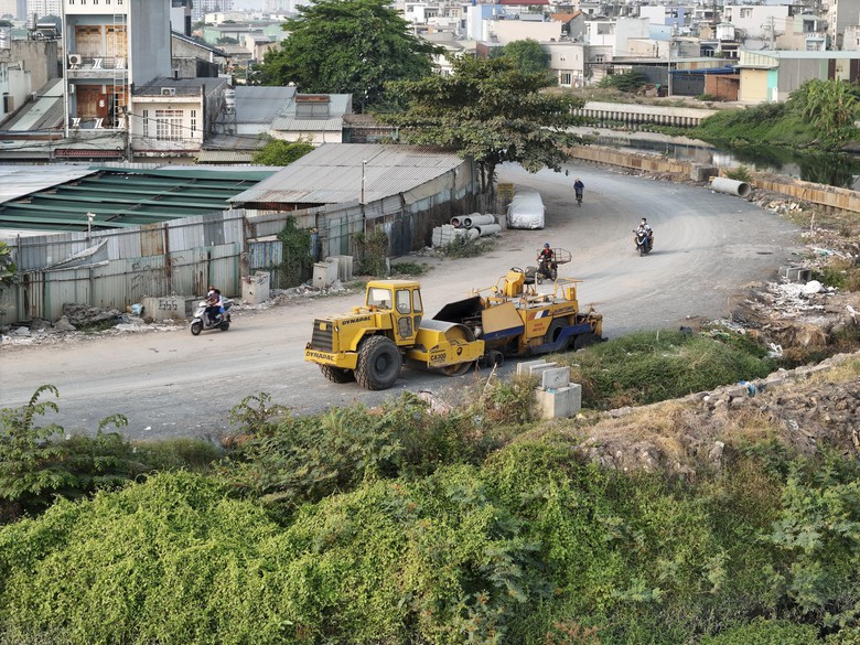 Dự &aacute;n cải tạo k&ecirc;nh Tham Lương - Bến C&aacute;t - rạch Nước L&ecirc;n hiện thi c&ocirc;ng ra sao?- Ảnh 4.