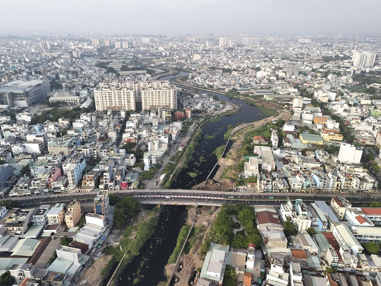 Dự &aacute;n cải tạo k&ecirc;nh Tham Lương - Bến C&aacute;t - rạch Nước L&ecirc;n hiện thi c&ocirc;ng ra sao?- Ảnh 10.