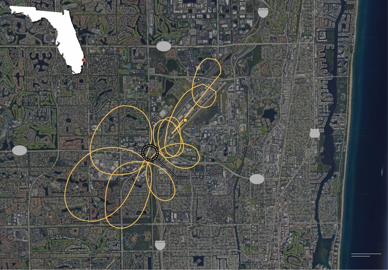 M&aacute;y bay rơi xuống giữa phố đ&ocirc;ng ở Florida, ph&aacute;t nổ như "quả cầu lửa"- Ảnh 1.